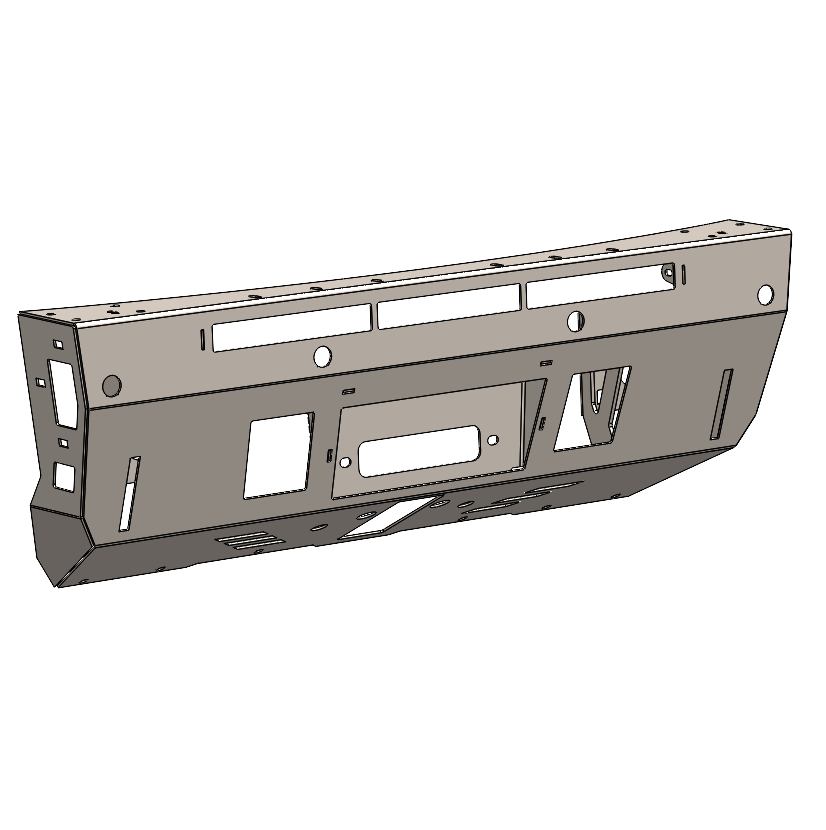 MOD v2 Bumper, Center Section, RAM 1500 DS (Classic)
