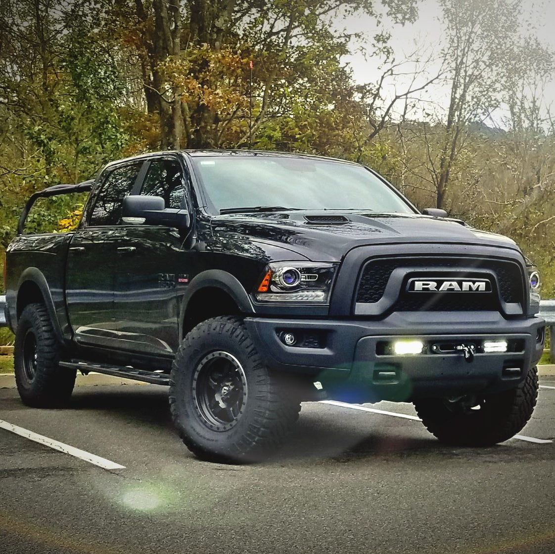 RAM Warlock 2019 2023 Hidden Winch Mount