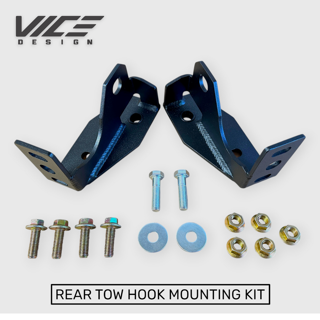 Rear Tow Hook Mounting Kit | 5th GEN | 2019 - 2026 RAM REBEL &amp; 1500 DT