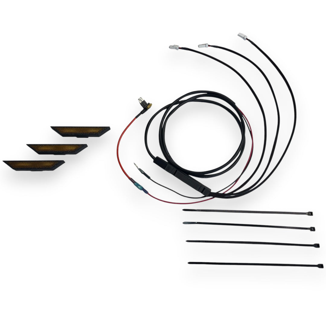 Amber Grille LED Marker Lights | 2025+ RAM 2500/3500 Trucks