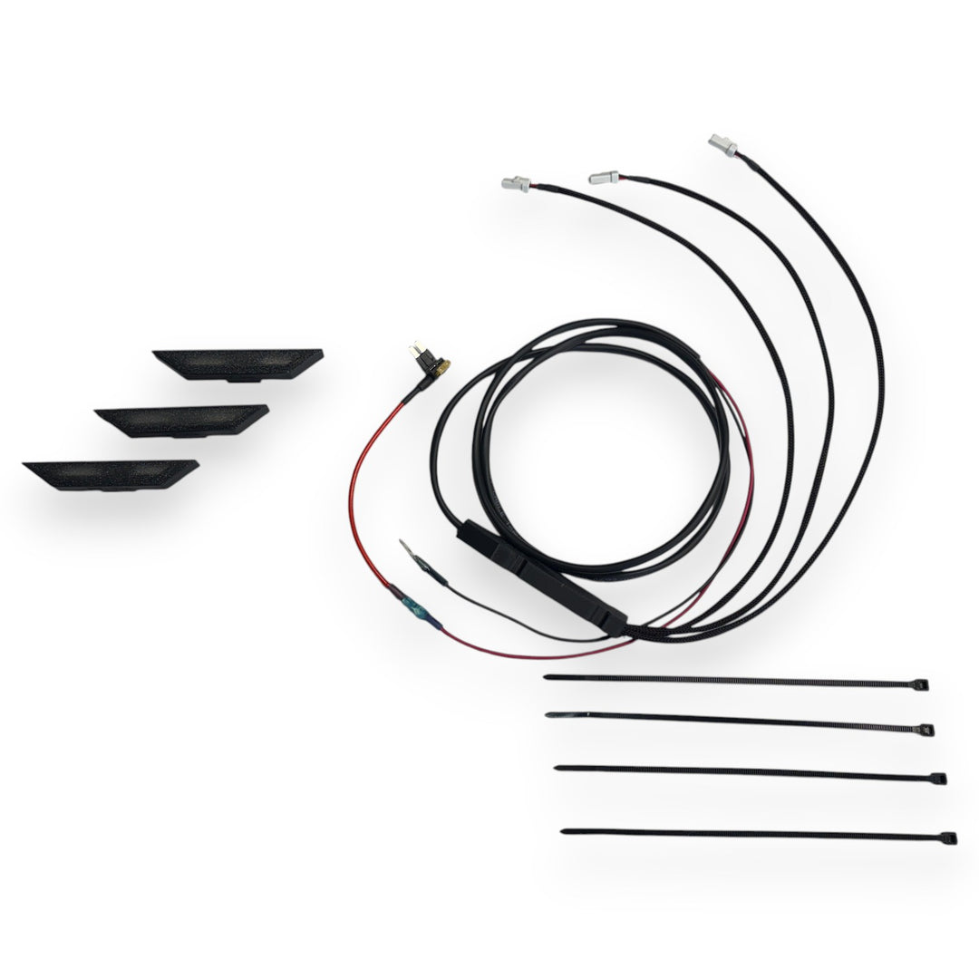 Amber Grille LED Marker Lights | 2025+ RAM 2500/3500 Trucks