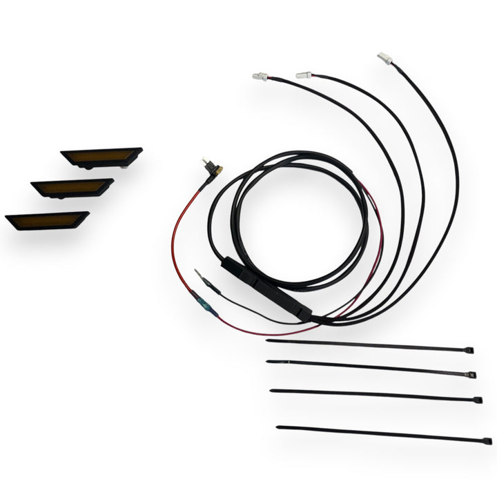 Amber Grille LED Marker Lights | 2025+ RAM 2500/3500 Trucks