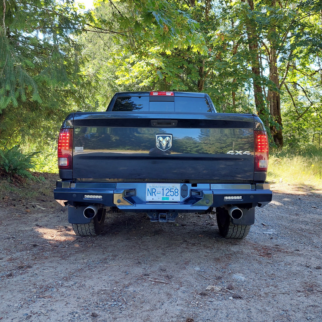 Ram Pickup Rear Look High Clearance MOD V2 Rear Bumper, 2013-18 RAM 1500 and 19+ RAM CLASSI ...