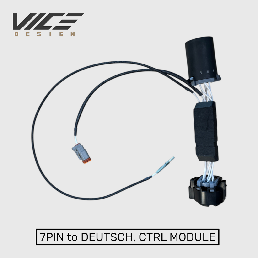 Harness, 7-Pin to Deutsch Tee, Control Module Compatible