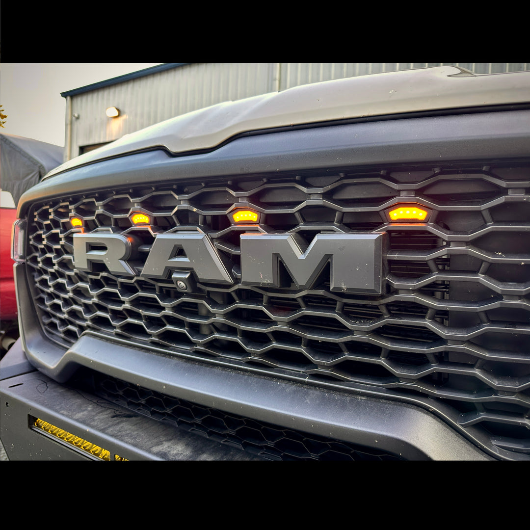 Amber Grille LED Marker Lights | 2025 RAM Rebel