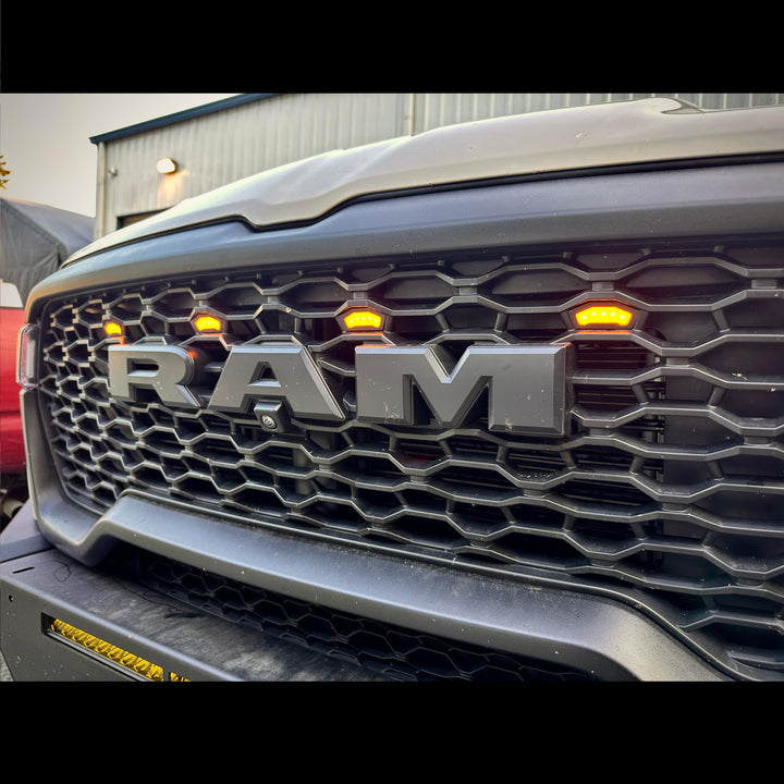Amber Grille LED Marker Lights | 2025 RAM Rebel