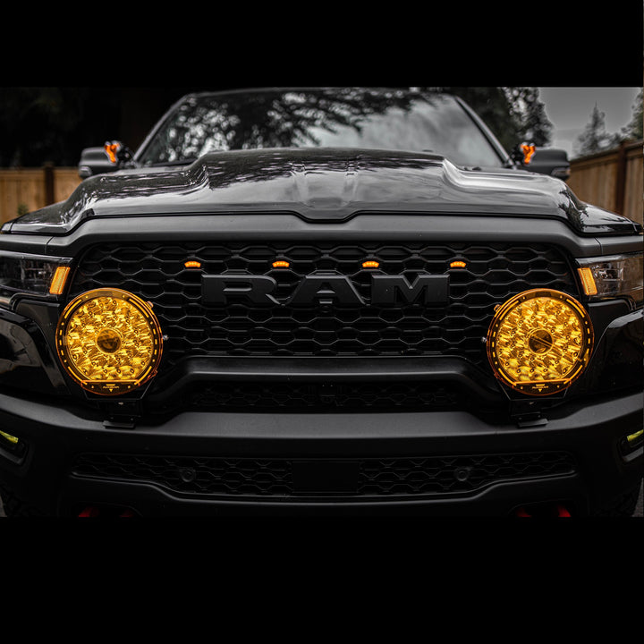 Amber Grille LED Marker Lights | 2025 - 2026 RAM Rebel