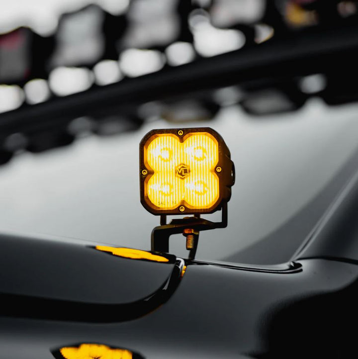 FNG 3 SAE | Yellow Street Legal Driving Lights (PAIR) | Vivid Lumen Industries