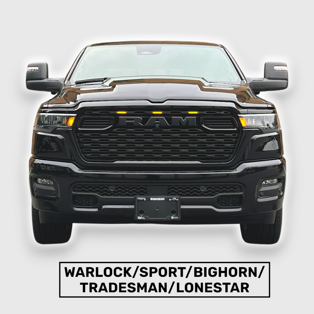 Amber Grille LED Marker Lights | 2025+ RAM 1500DT Trucks