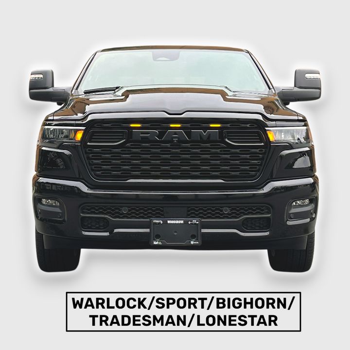 Amber Grille LED Marker Lights | 2025+ RAM 1500DT Trucks