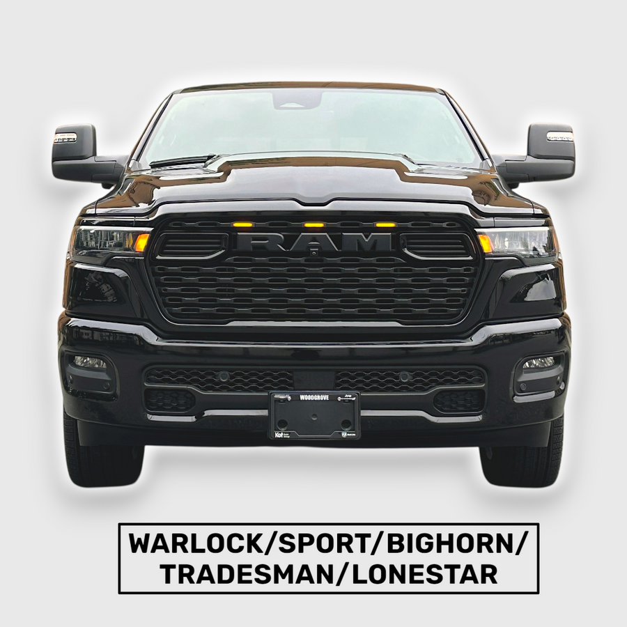 Amber Grille LED Marker Lights | 2025+ RAM 1500DT Trucks – VICE Design Inc