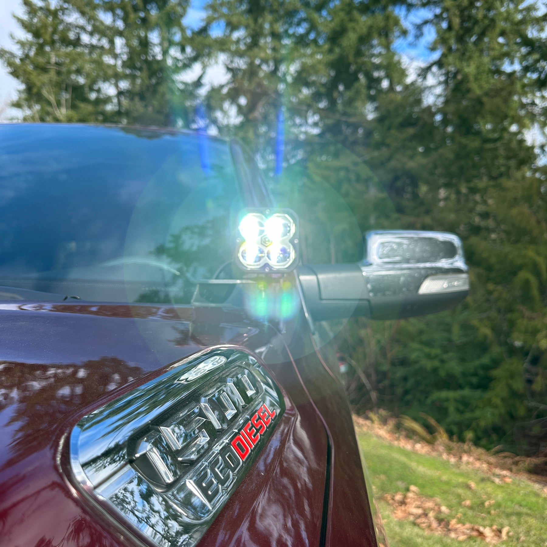 2Pcs Bumper Fog Lamp Light Bracket Kit For Dodge RAM 1500 2019-2022 68274697AA E - Foto 3