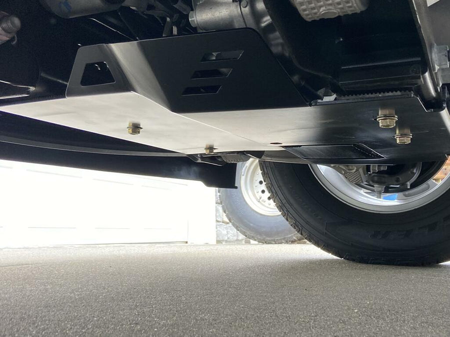 Only Rams Rear Plate Front Differential & Steering Skid Plate | 5th Gen | 2019 - 2026 RAM 1 ...