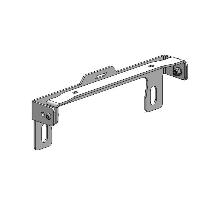 Flip Up License Plate Bracket, Fairlead Mount