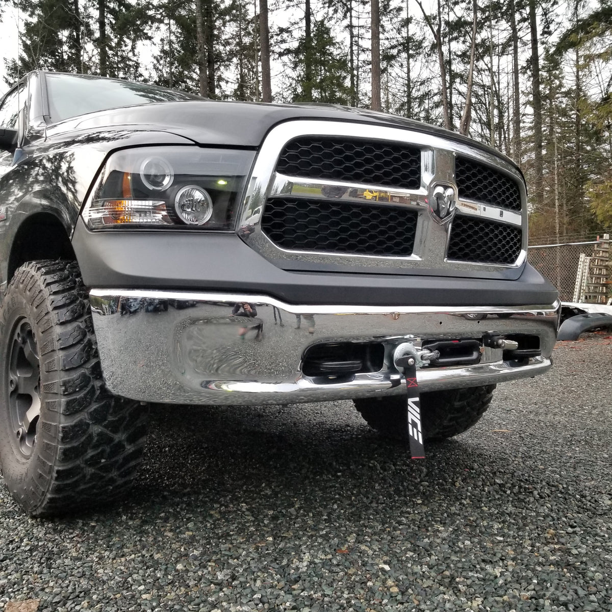 Hidden Winch Mount | RAM 1500 DS [4th Gen] – VICE Design Inc