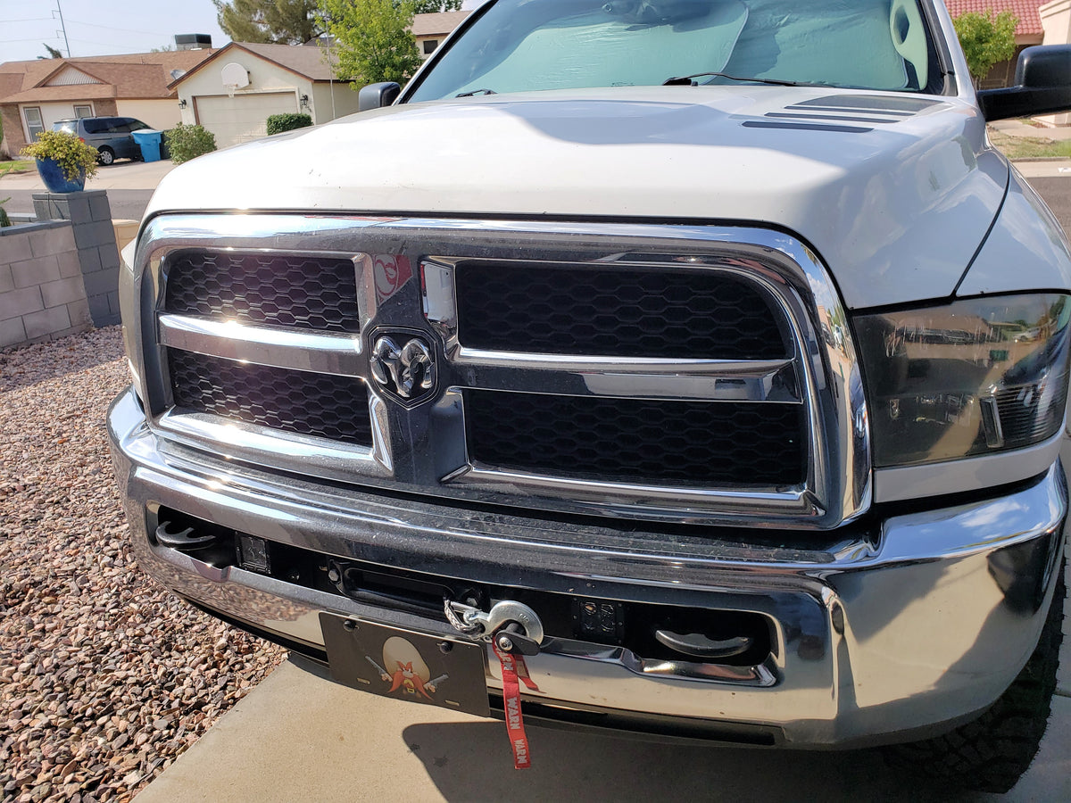 Hidden Winch Mount | 2010-2018 RAM 2500-3500 [GasEngines] – VICE Design Inc