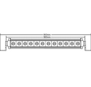 Speed Demon 26" Single Row Light Bar - SRS26