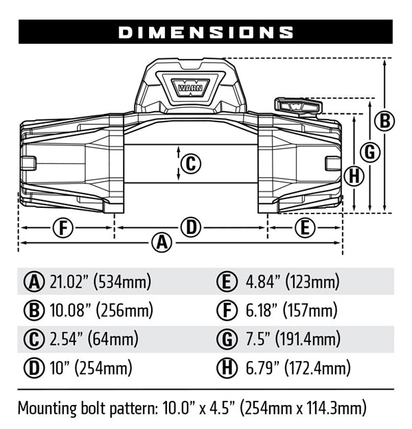WARN VR EVO 8-S [103251]