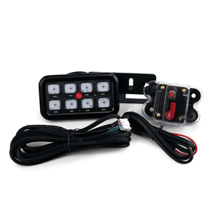 8 Port Auxiliary Switch Panel | VIVID Lumen Industries
