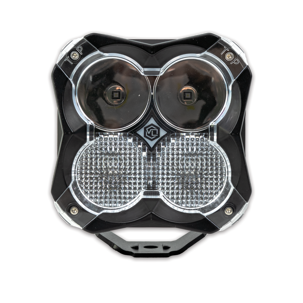 FNG 5 Intense LED Hyper Spot Offroad Light | Combo White | VIVID Lumen Industries
