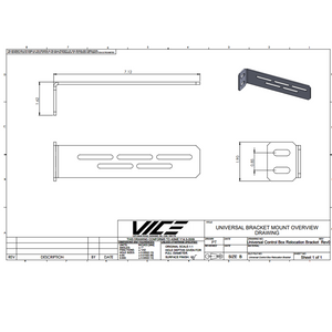 Control Box Relocation Kit | WARN VR EVO | Universal Mounting