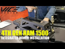 Load and play video in Gallery viewer, RAM 1500 (2013-2018) Hidden Winch Mount
